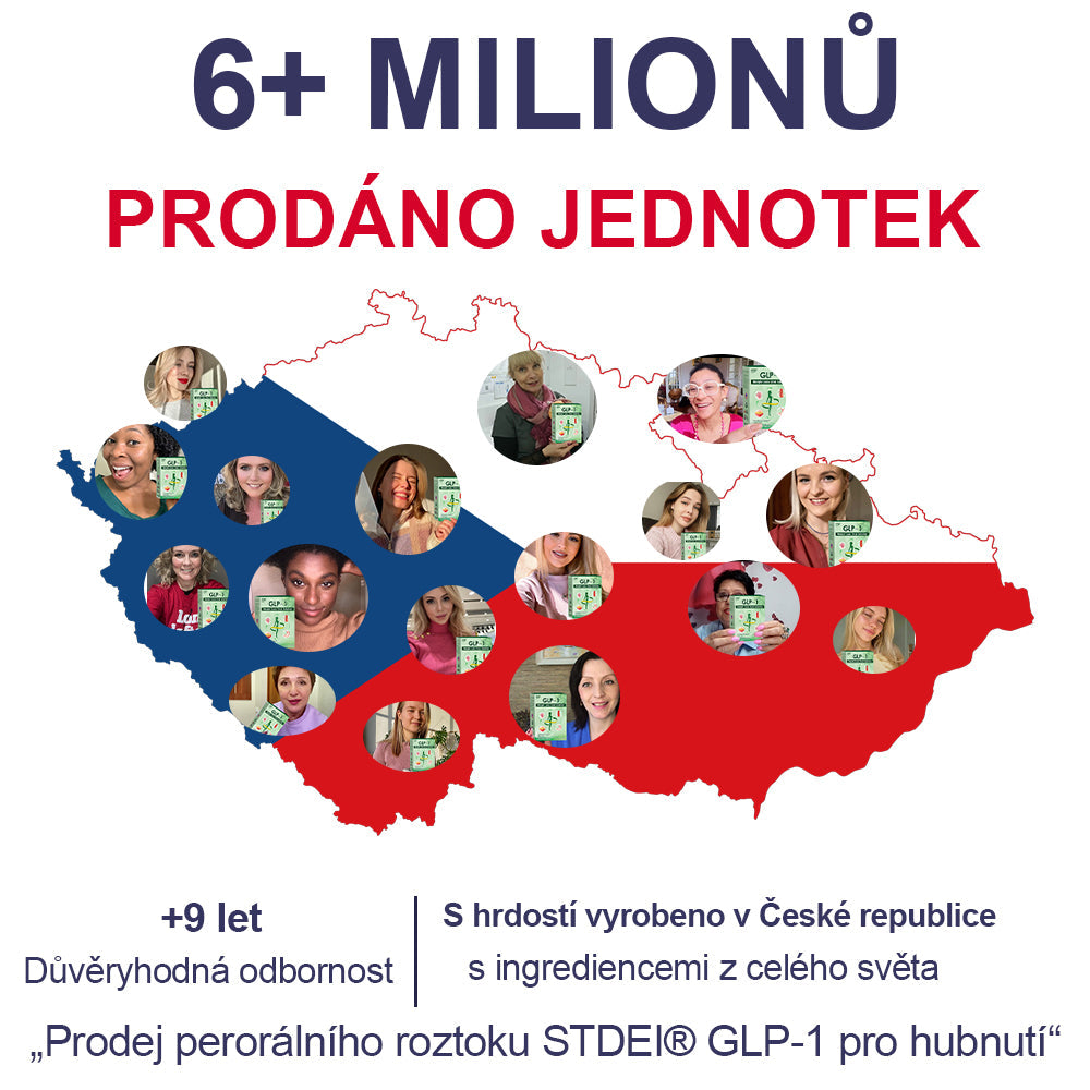✅ Doporučilo přes 100 000 lidí |Oficiální obchod | 𝑆𝑇𝐷𝐸𝐼® 👩⚕️👩⚕️ 𝐺𝐿𝑃-1 𝐻𝑢𝑏𝑛𝑢𝑡í Ú𝑠𝑡𝑛í ř𝑒š𝑒𝑛í - Obezita, kardiovaskulární onemocnění, cukrovka, spánková apnoe, problémy s klouby a další