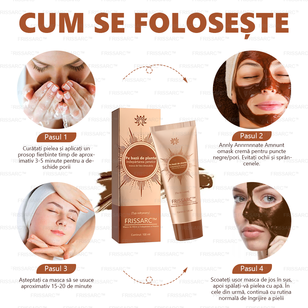 💟 FRISSARC™ Masca de Albire și Îndepărtare a Petelor