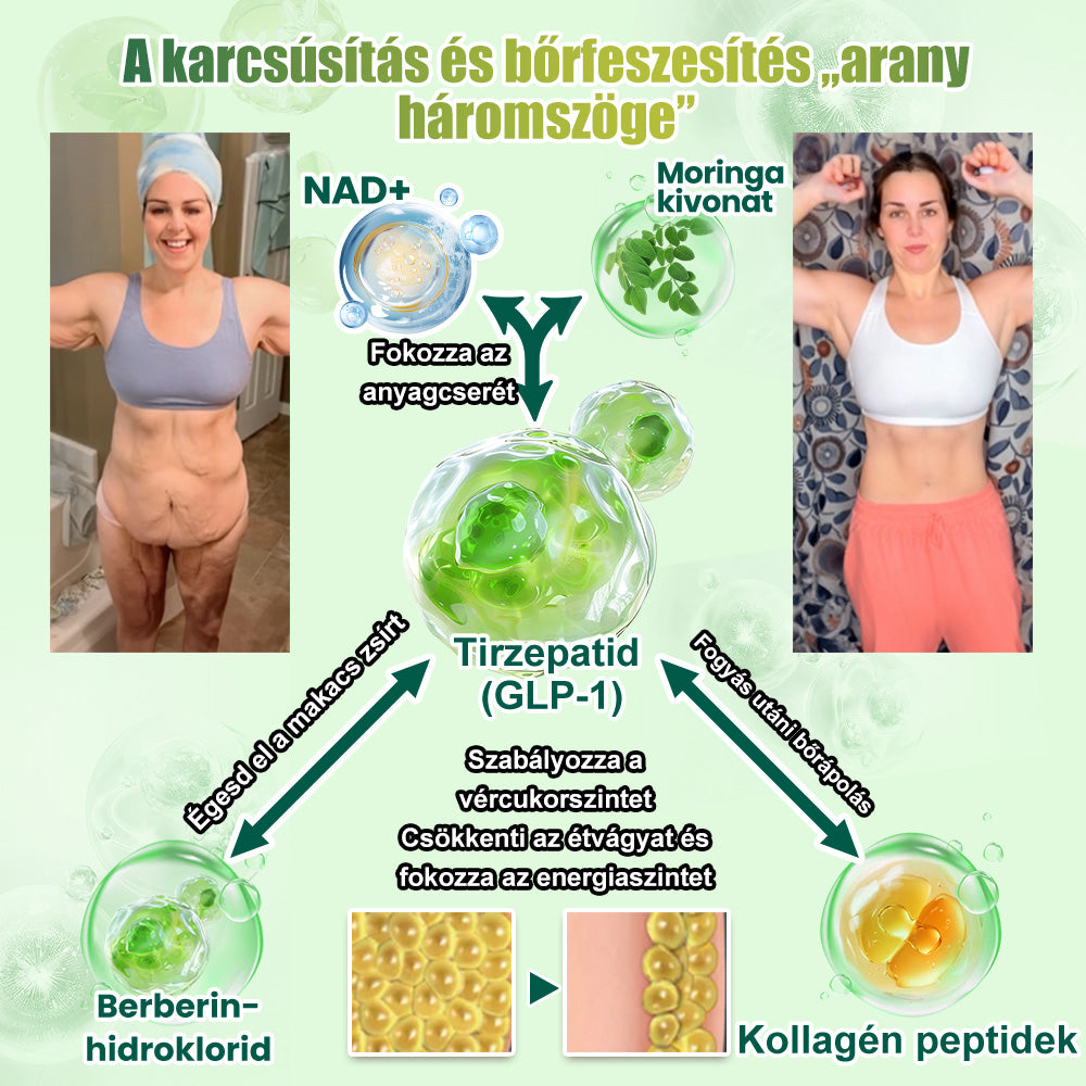 DOOEKA® GLP-1 20-az-1 Slim & Health Orális Oldat – Egyszerű napi használat, látványos eredmény 7 nap alatt, 100 milliárd aktív probiotikummal ✅ testsúlykezelés, szív-, cukorbetegség-, bél- és női egészség, feszes bőr, energia.