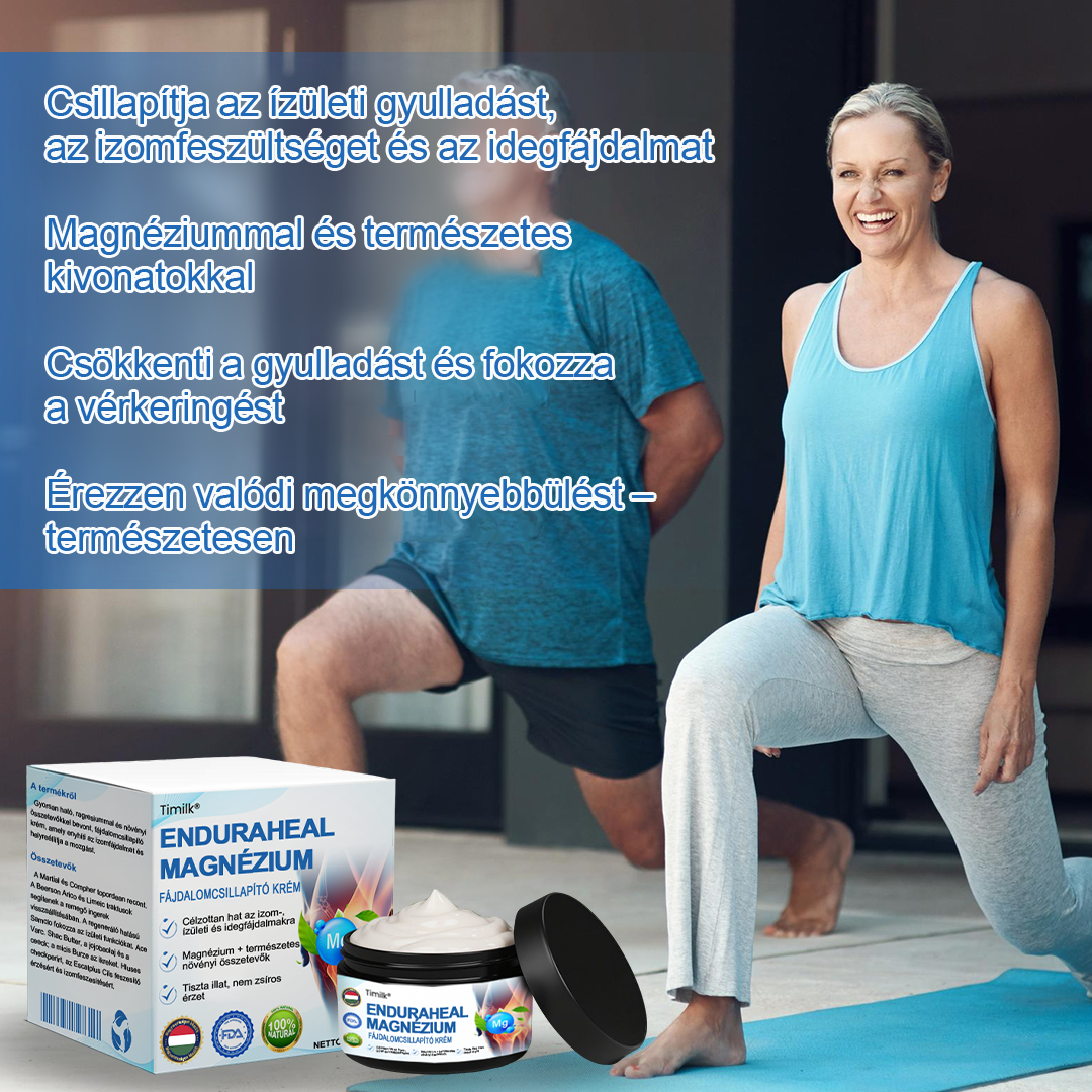 ✨✨✨Timilk® EnduraHeal magnézium fájdalomcsillapító krém (arthritis, neuropathia, reuma, sport sérülések és egyéb panaszok kezelésére)