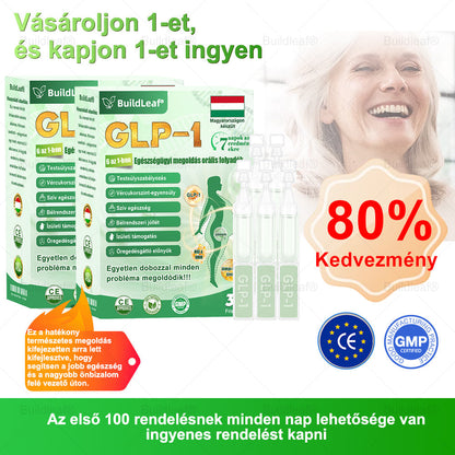 ✈️BuildLeaf® GLP-1 6 az 1-ben egészségügyi oldat szájon át szedhető folyadék ✅ Elhízás, szív- és érrendszeri egészség, cukorbetegség, alvási apnoe, bélrendszeri egészség, ízületi problémák és egyebek esetén