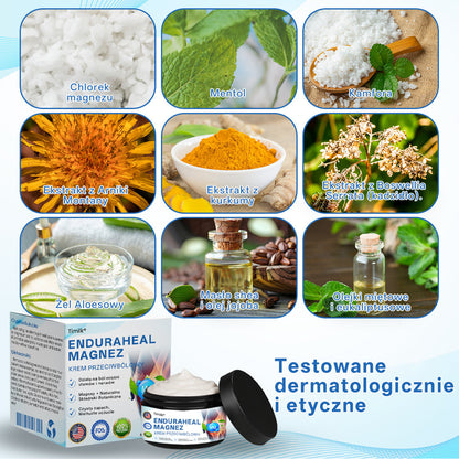 ✨ Timilk® – 🌿 Krem Magnezowy na Uśmierzanie Bólu 💪 (Artretyzm, Neuropatia, Reumatyzm, Urazy Sportowe i Więcej) ✨