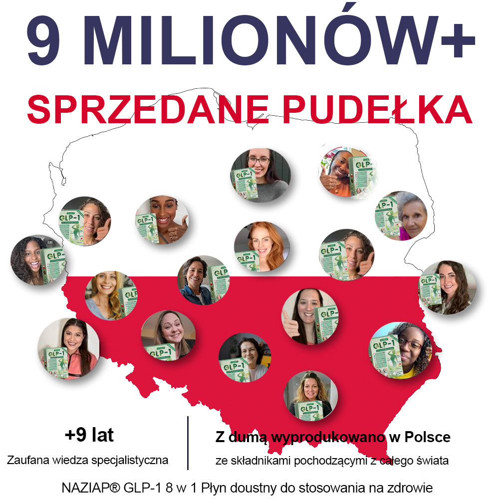 ✨✨NAZIAP® GLP-1 8 w 1 Fit & Vital roztwór doustny – Raz dziennie, widoczne zmiany w ciągu 7 dni / W przypadku otyłości, zdrowia serca i układu krążenia, cukrzycy, bezdechu sennego, zdrowia jelit, problemów ze stawami i wielu innych