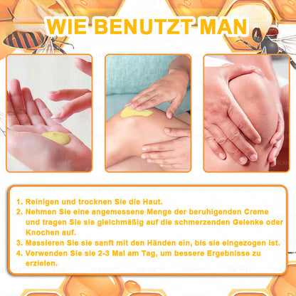 XRLXRL® Bienengift Schmerzstillende Knochenheilungscreme 👑👑👑LETZTER TAG 80 % RABATT