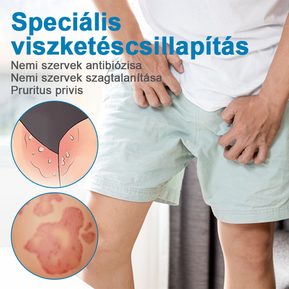 Voilaist® Férfi GentX Nyugtató Krém – Innovatív, természetes kivonatokkal 🌿 készült formula, amely segít enyhíteni az irritációt, viszketést és kellemetlen szagokat, miközben védi és hidratálja a bőrt