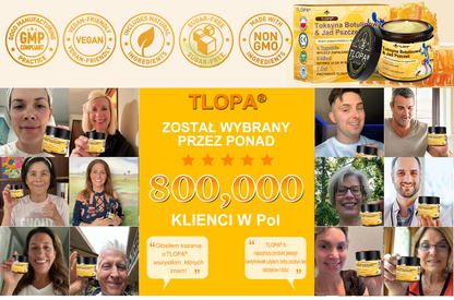 TLOPA® Toksyna botulinowa i jad pszczeli Balsam Łagodzący Ból i Leczenie Kości🐝🐝🌿 (Polecane dla seniorów przez ortopedów)🔥🔥