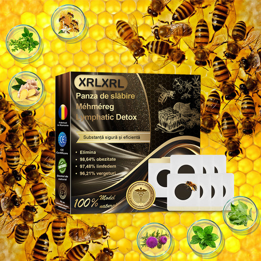 🔥🔥🔥70% reducere - [Certificare CE] 🐝XRLXRL® Plasturi Detoxifianti Limfatici cu Venin de Albine🔥