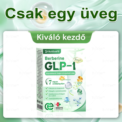 🍀 Klinikai kutatásokkal igazolt | A BuildLeaf® Berberine GLP-1 Pro Súlycsökkentő Szájon át szedhető oldat segíthet a makacs súlytöbblet, anyagcsere- és energiaproblémák kezelésében, támogatva a jobb közérzetet és vitalitást
