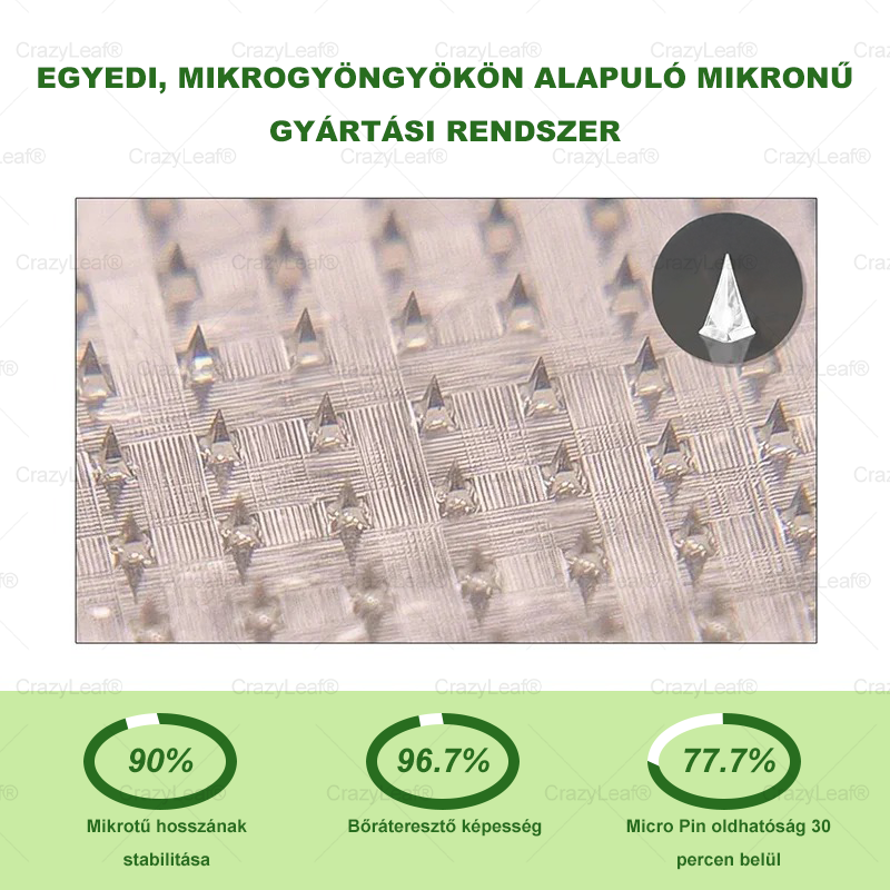🔥│Hivatalos webáruház│🌿 CrazyLeaf® SMGT-GLP-1 Nano Mikrotűs Tapasz 👉Természetes segítség túlsúly, fáradtság, bőr- és ízületi problémák ellen.