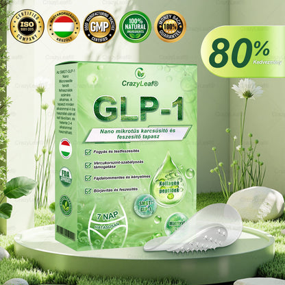 🔥│Hivatalos webáruház│🌿 CrazyLeaf® SMGT-GLP-1 Nano Mikrotűs Tapasz 👉Természetes segítség túlsúly, fáradtság, bőr- és ízületi problémák ellen.