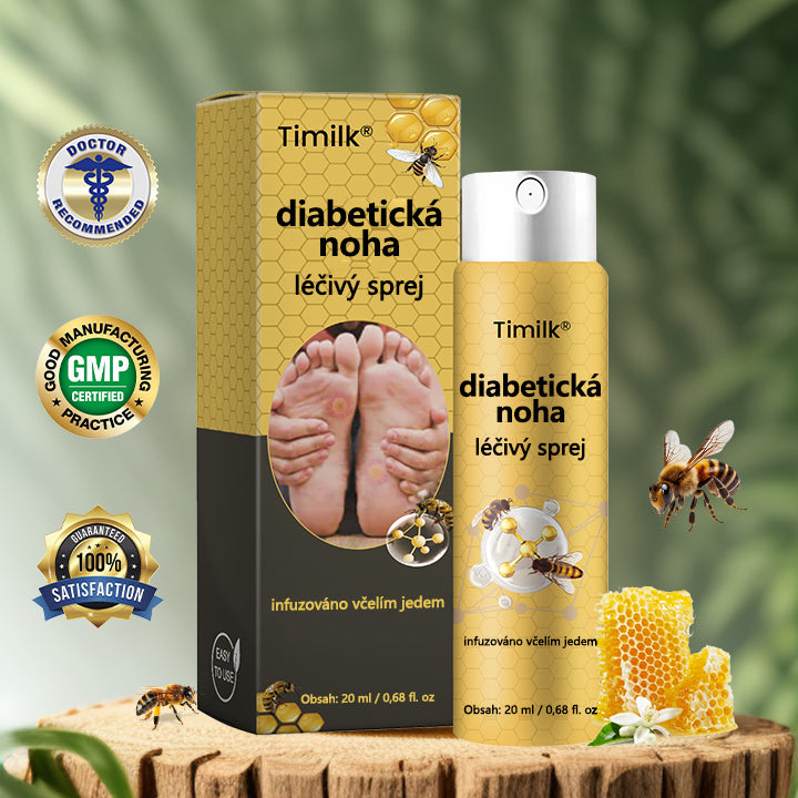 【Oficiální značkový obchod】Timilk® Sprej na hojení diabetické nohy - s obsahem včelího jedu