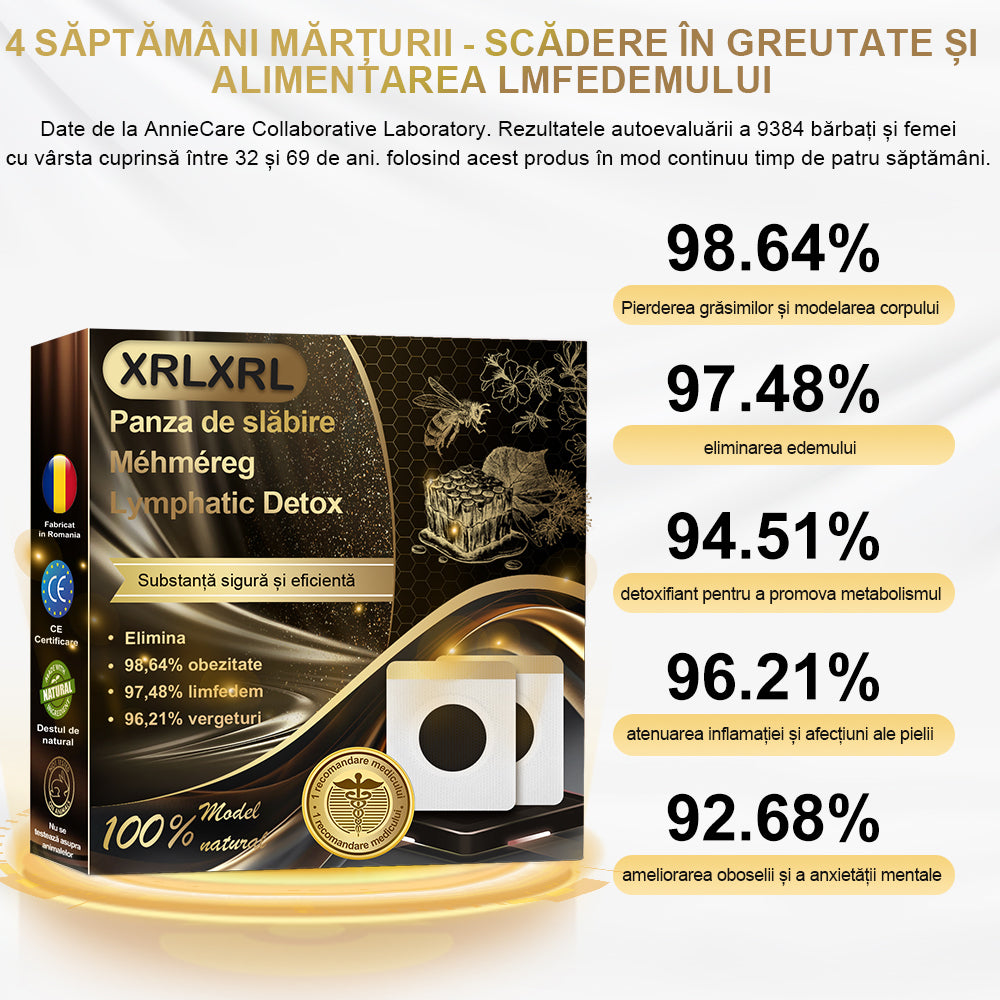 🔥🔥🔥70% reducere - [Certificare CE] 🐝XRLXRL® Plasturi Detoxifianti Limfatici cu Venin de Albine🔥