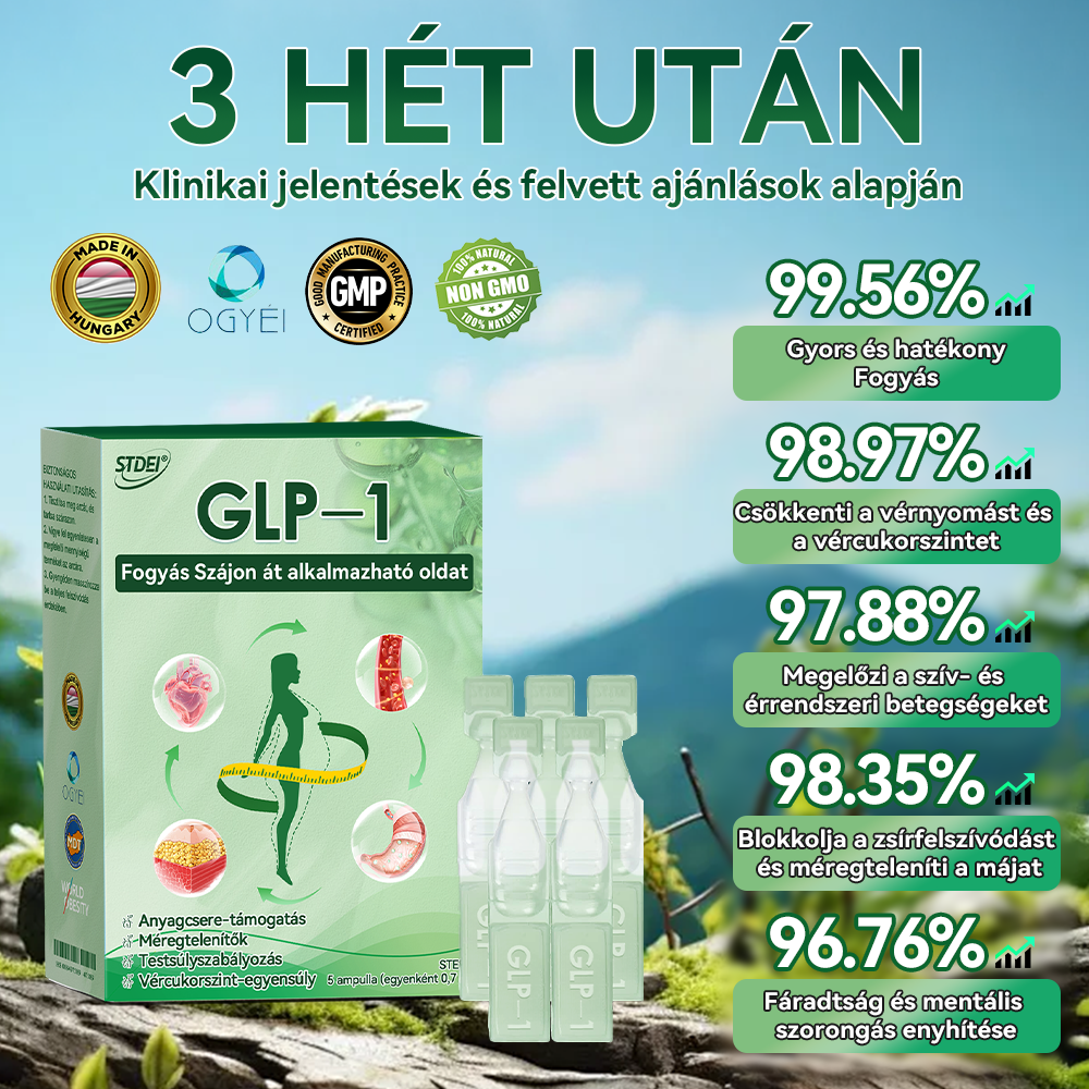 Semmelweis Egyetemi Kórház Ajánlásai |hivatalos áruház |💗💗 𝐒𝐓𝐃𝐄𝐈® 𝐆𝐋𝐏-𝟏 𝐅𝐨𝐠𝐲á𝐬 𝐒𝐳á𝐣𝐨𝐧 á𝐭 𝐚𝐥𝐤𝐚𝐥𝐦𝐚𝐳𝐡𝐚𝐭ó 𝐨𝐥𝐝𝐚𝐭 - 👨‍⚕️ Elhízás, szív- és érrendszeri betegségek, cukorbetegség, alvási apnoe, ízületi problémák és egyebek