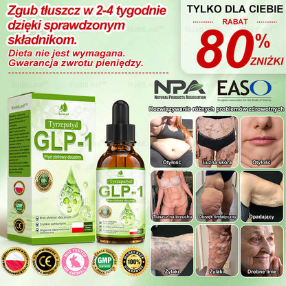 💕Wyprodukowano i wysłano z Polski💕 BuildLeaf® Tyrzepatyd GLP-1 Krople odchudzające i wspomagające zdrowie🔥🔥 OSTATNI DZIEŃ – SKORZYSTAJ Z 80% ZNIŻKI!