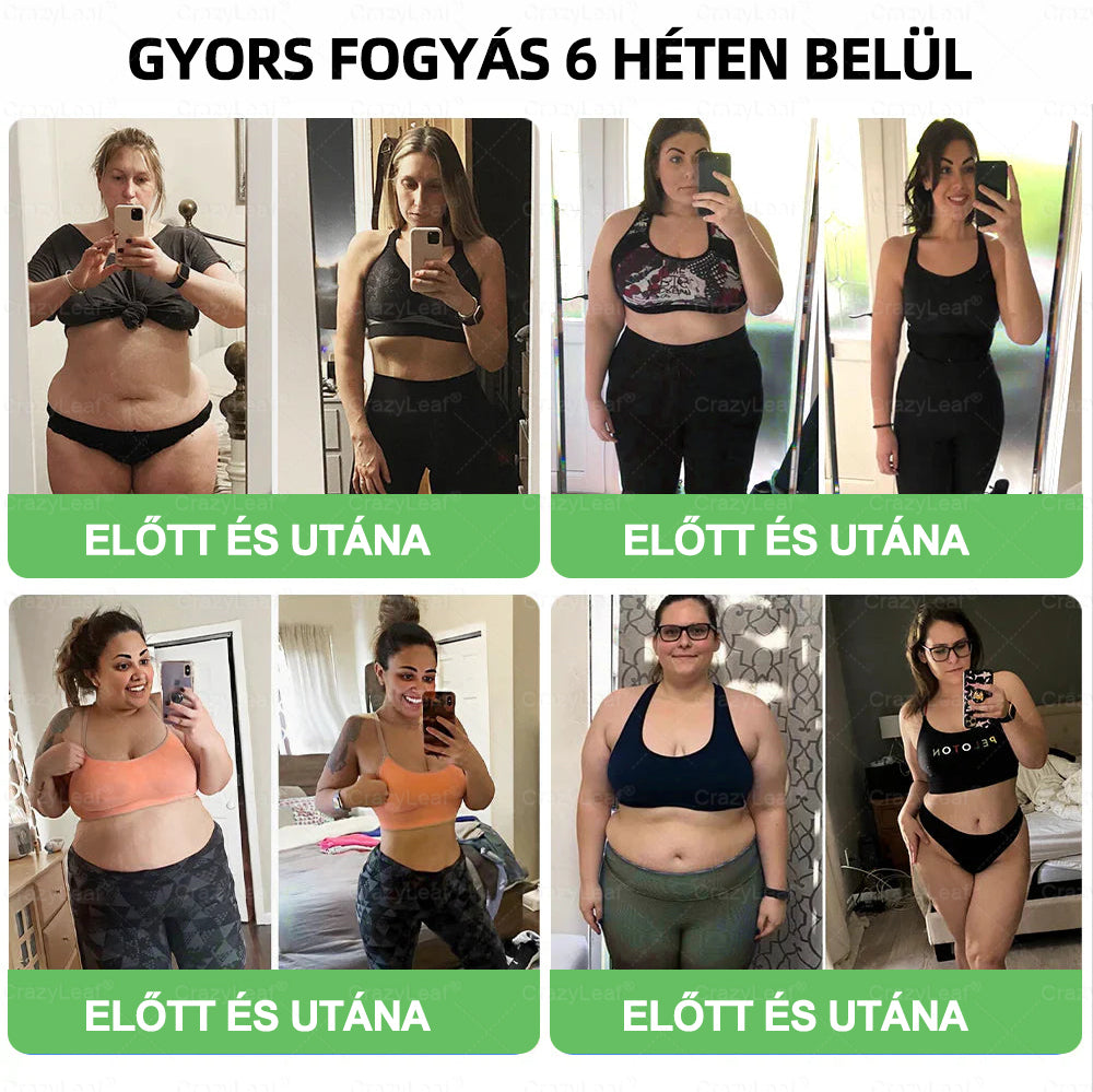 🎖️Klinikailag igazolt | CrazyLeaf® SMGT-GLP-1 Slim & Vitality – orális megoldás makacs súly, vérnyomás, cukor, zsírmáj, ízületi fájdalom, fáradtság, alacsony energia és megereszkedett bőr ellen. Jobb egészség, több energia!