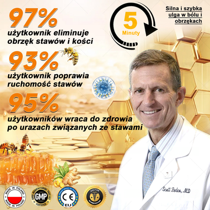 TLOPA® Toksyna botulinowa i jad pszczeli Balsam Łagodzący Ból i Leczenie Kości🐝🐝🌿 (Polecane dla seniorów przez ortopedów)🔥🔥