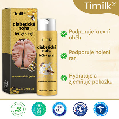 【Oficiální značkový obchod】Timilk® Sprej na hojení diabetické nohy - s obsahem včelího jedu