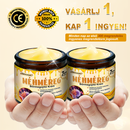 ✨OGYÉI által jóváhagyva: DOOEKA® Méhméreg Bőrmegújító Krém — 🔥Korlátozott ideig 70% kedvezmény🔥