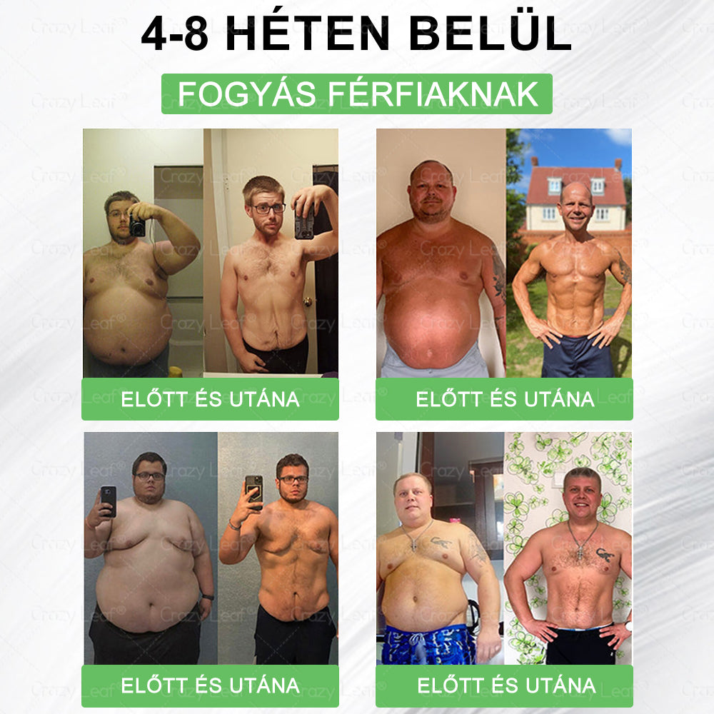 🎖️Klinikailag igazolt | CrazyLeaf® SMGT-GLP-1 Slim & Vitality – orális megoldás makacs súly, vérnyomás, cukor, zsírmáj, ízületi fájdalom, fáradtság, alacsony energia és megereszkedett bőr ellen. Jobb egészség, több energia!