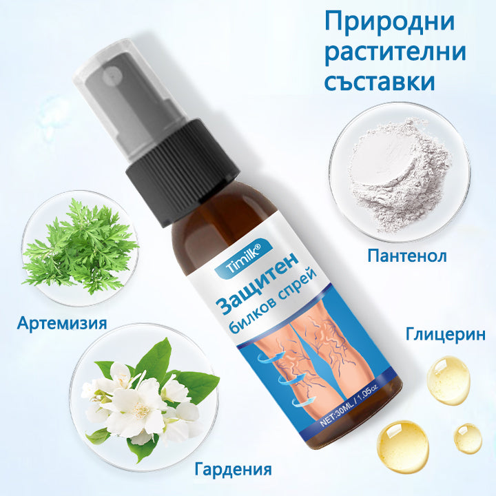 Timilk® VeinGuard Herbal Spray-🌲 Клинично доказано е, че премахва разширените вени само за 7 дни!