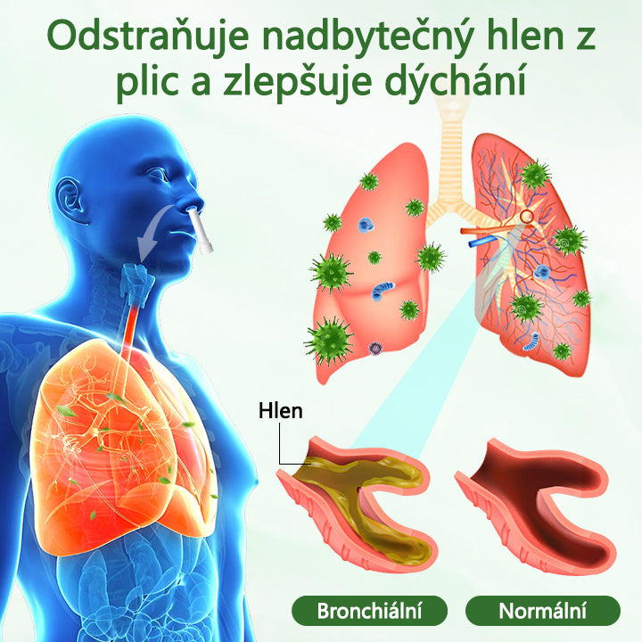 🍃【Oficiální značkový obchod】Timilk® Lung Čistý bylinný detoxikační inhalátor