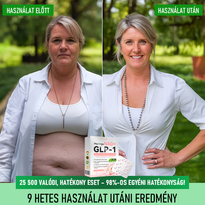 🏆Tooyes® GLP-1 Magas Koncentrációjú Folyékony Gyöngyök – NAD+, Moringa, HCA összetevőkkel (Fogyás, Öregedésgátlás, Bél- és Immunrendszer támogatás, Vércukorszint egyensúly, Szív- és Agyegészség) ⚡