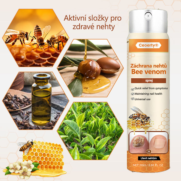 【Oficiální vlajkový obchod】Ceoerty® NailRescue Včelí jed ve spreji