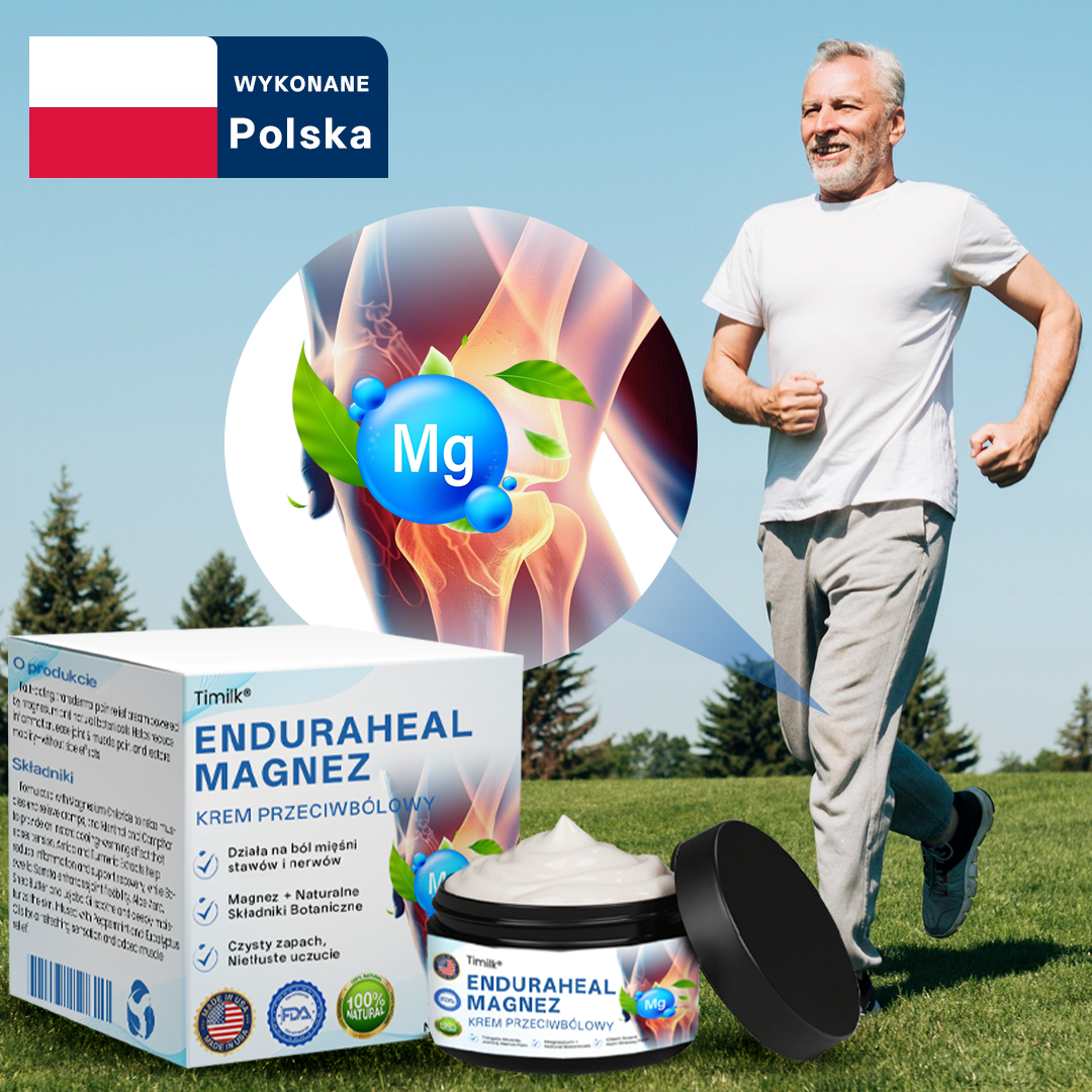 ✨ Timilk® – 🌿 Krem Magnezowy na Uśmierzanie Bólu 💪 (Artretyzm, Neuropatia, Reumatyzm, Urazy Sportowe i Więcej) ✨