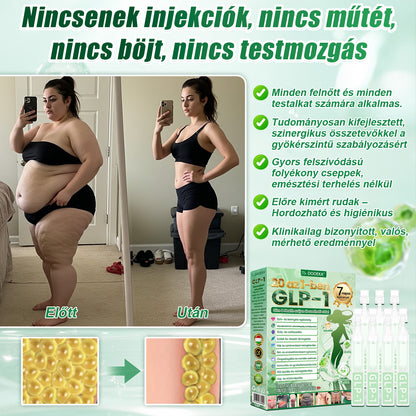 DOOEKA® GLP-1 20-az-1 Slim & Health Orális Oldat – Egyszerű napi használat, látványos eredmény 7 nap alatt, 100 milliárd aktív probiotikummal ✅ testsúlykezelés, szív-, cukorbetegség-, bél- és női egészség, feszes bőr, energia.