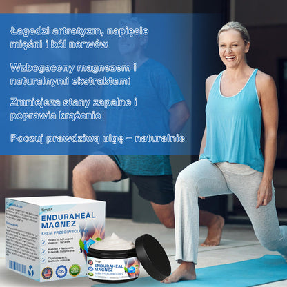 ✨ Timilk® – 🌿 Krem Magnezowy na Uśmierzanie Bólu 💪 (Artretyzm, Neuropatia, Reumatyzm, Urazy Sportowe i Więcej) ✨