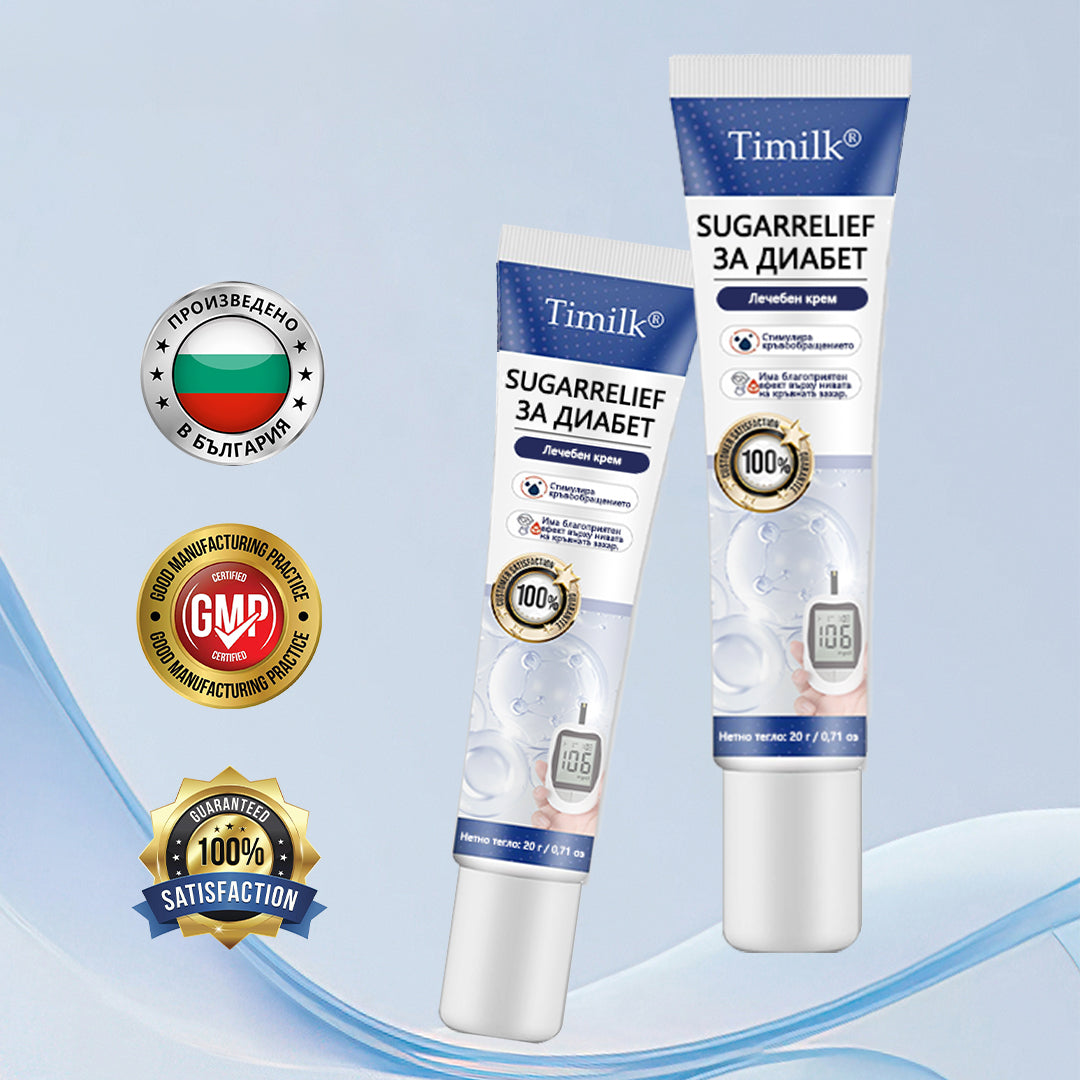 Крем Timilk® SugarRelief за диабетна грижа