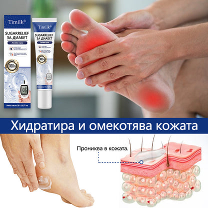 Крем Timilk® SugarRelief за диабетна грижа