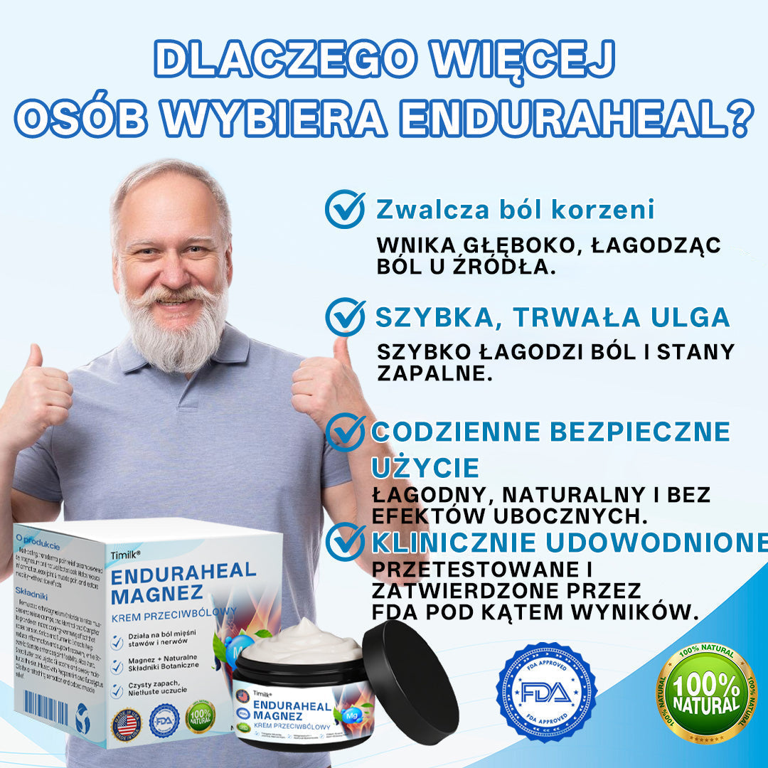 ✨ Timilk® – 🌿 Krem Magnezowy na Uśmierzanie Bólu 💪 (Artretyzm, Neuropatia, Reumatyzm, Urazy Sportowe i Więcej) ✨